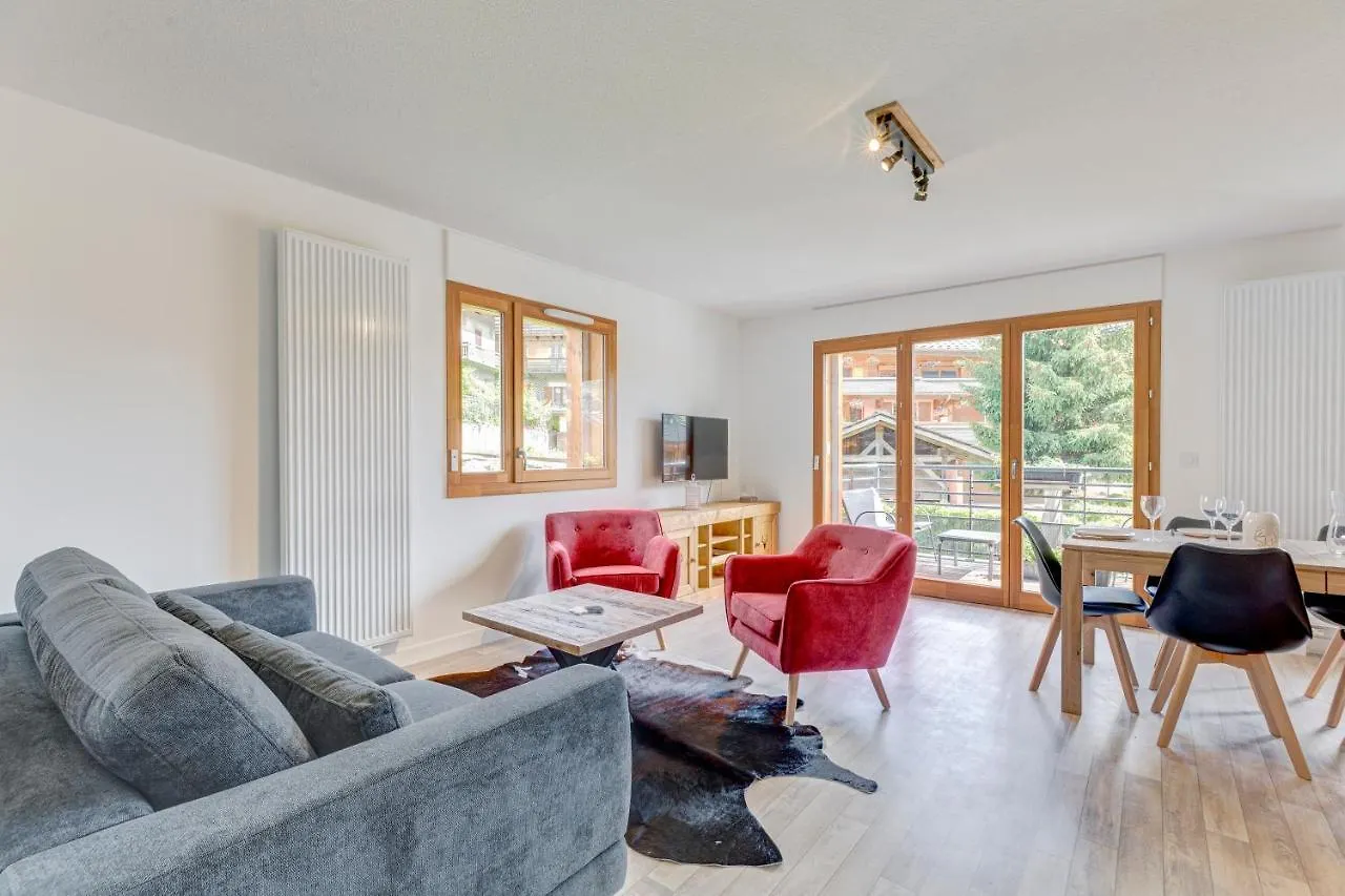 La Poudreuse - Duplex Avec Balcon Vue Montagne - Flumet Apartment